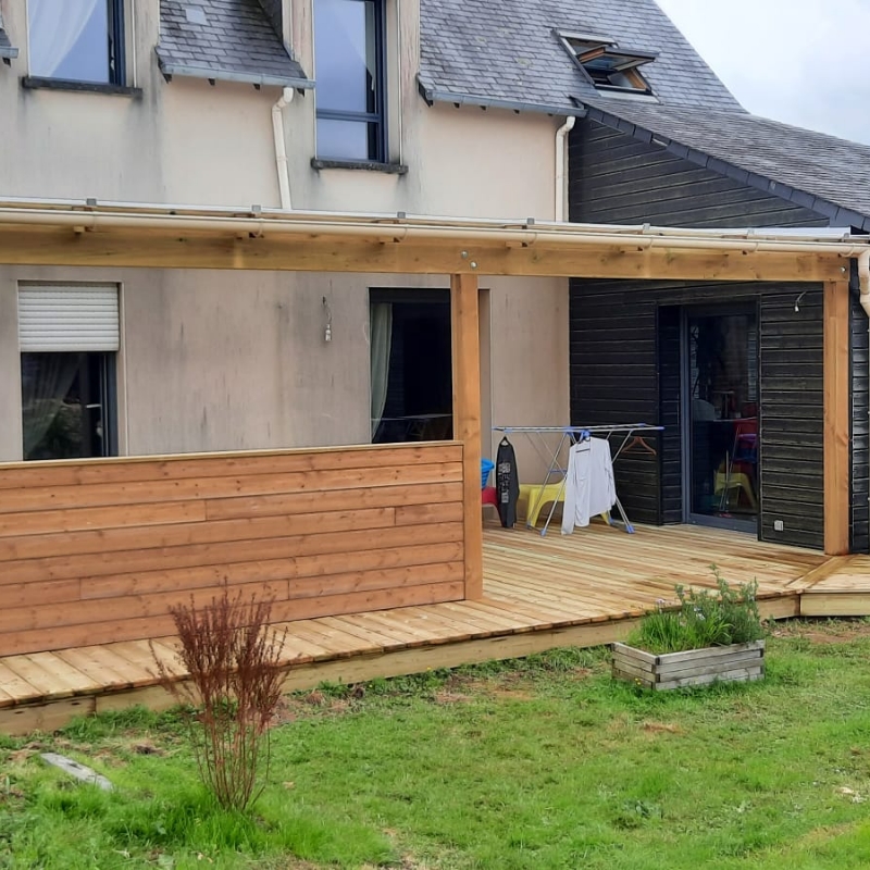Adam Urvoy Charpentier A Saint Sulpice Des Landes Realisation